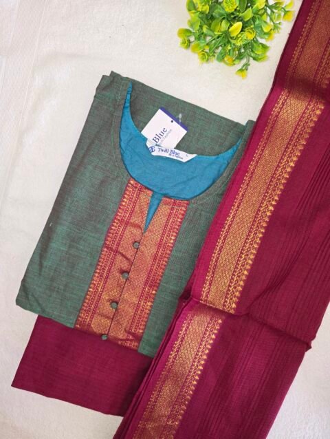 Cotton Stitched Salwar Material