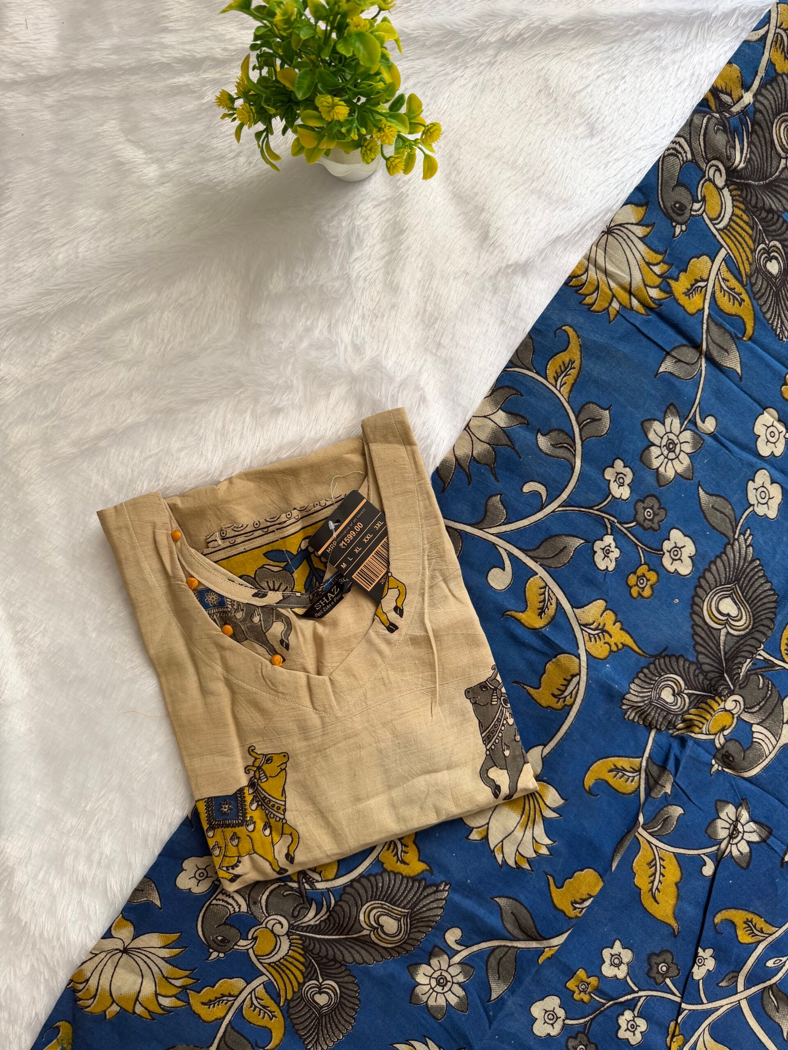 Cotton Duppata Set