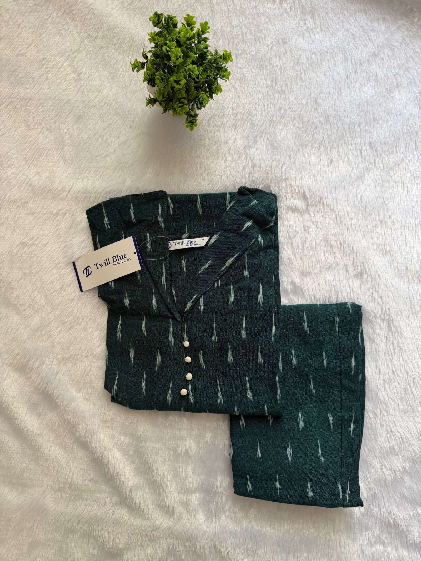 IKKAT COTTON CORD SET TW05