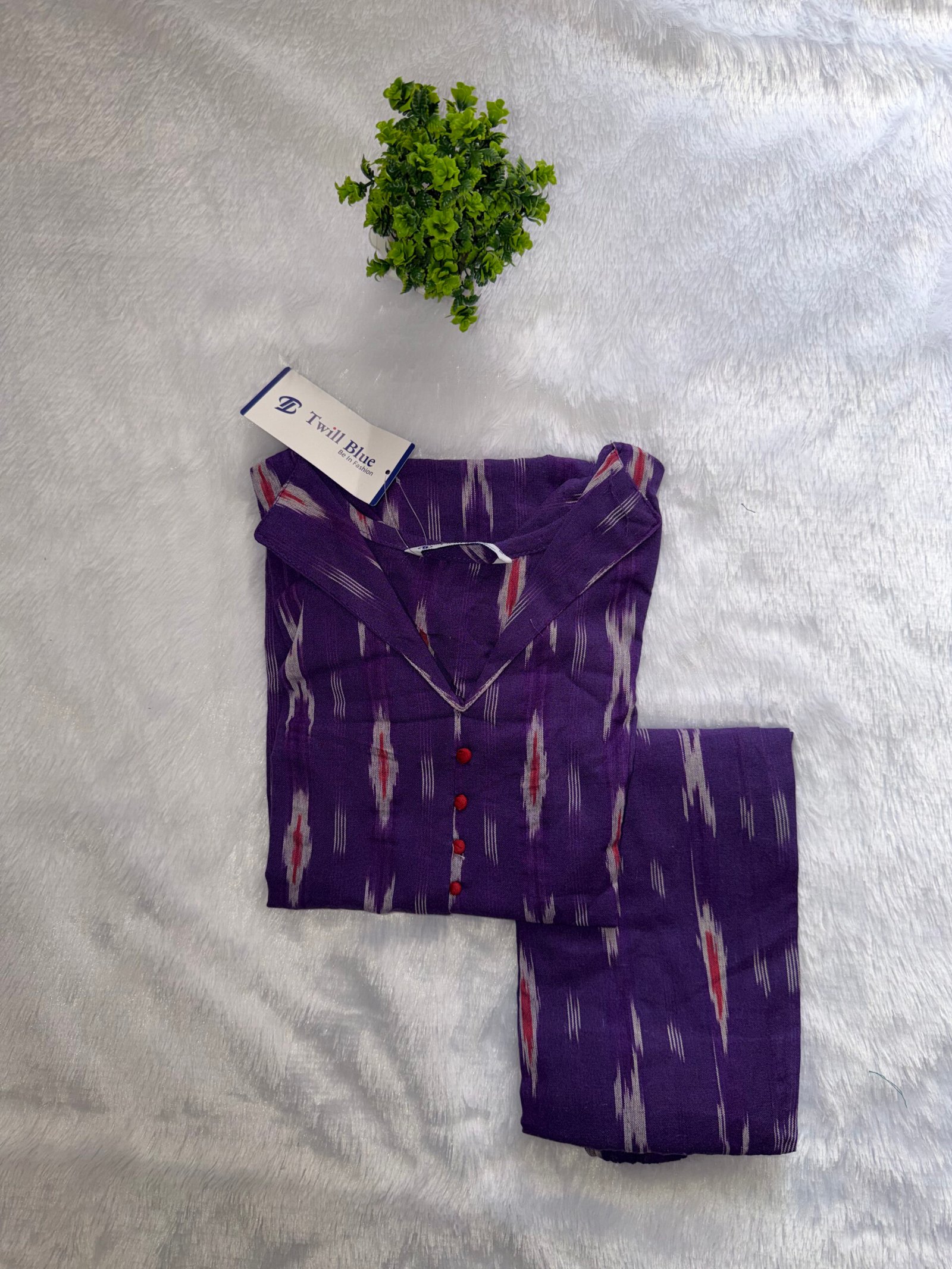 IKKAT COTTON CORD SET TW05