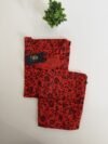 PRINTED RAW SILK CORD SET 002