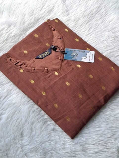Premium Silk cotton Kurti with Lining SCLP