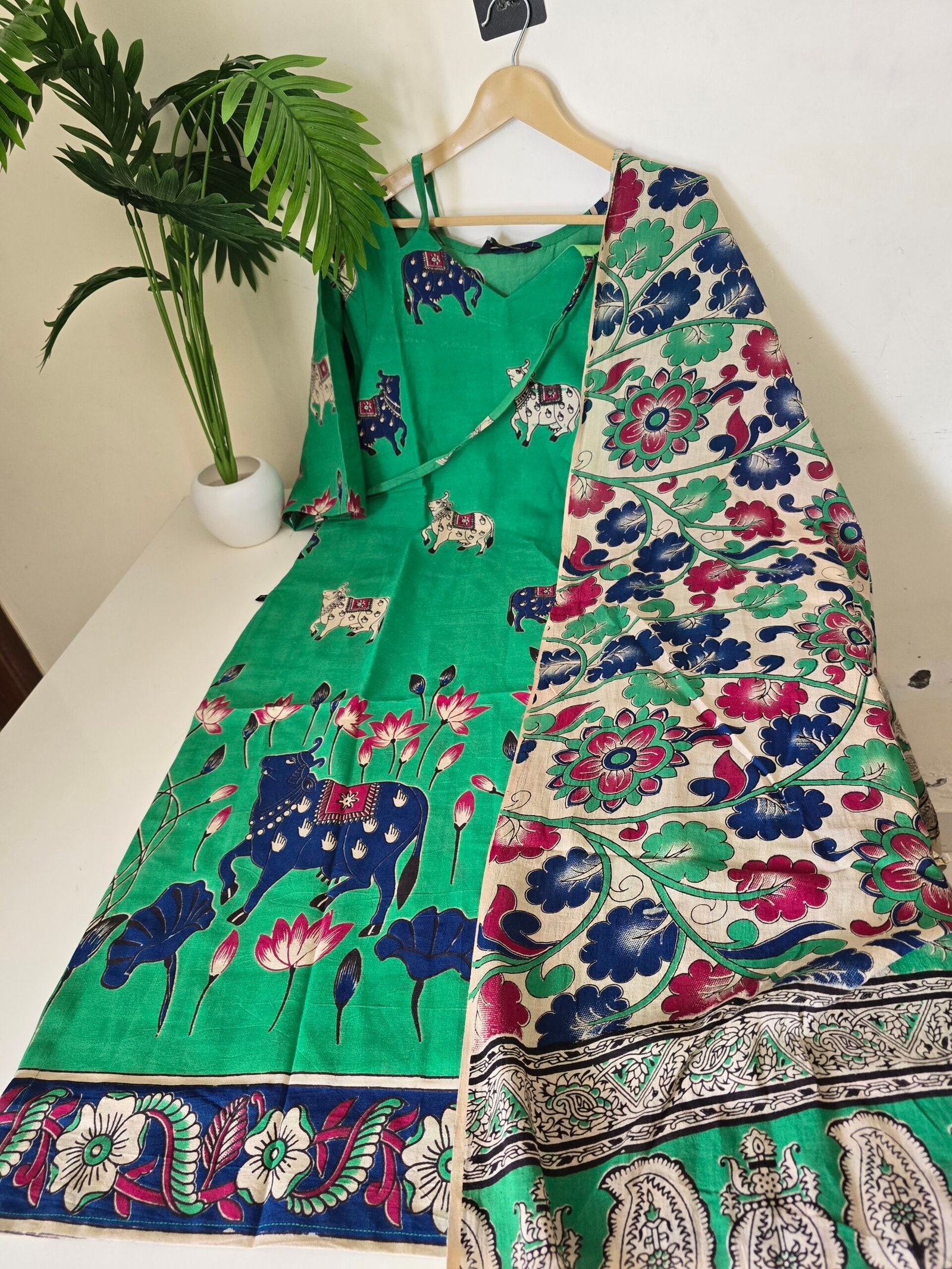 Cotton Duppata Set - Image 2