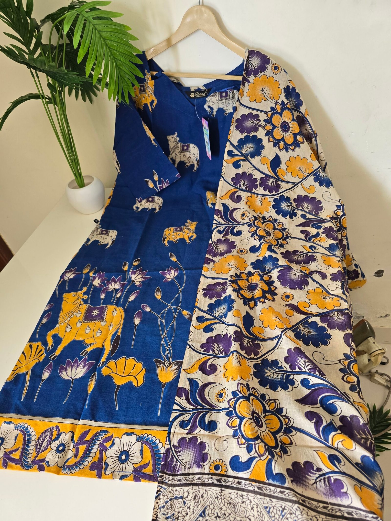 Cotton Duppata Set - Image 2