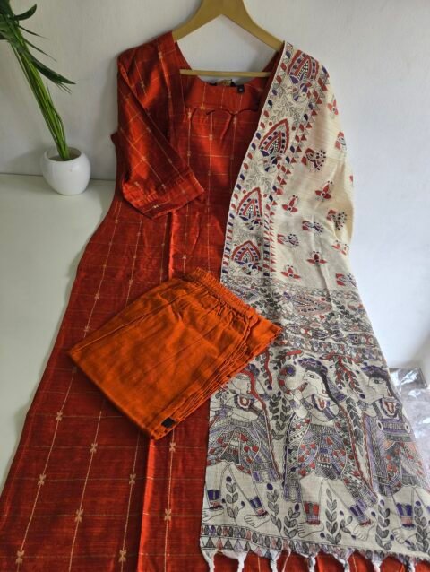Raw Silk Set 002